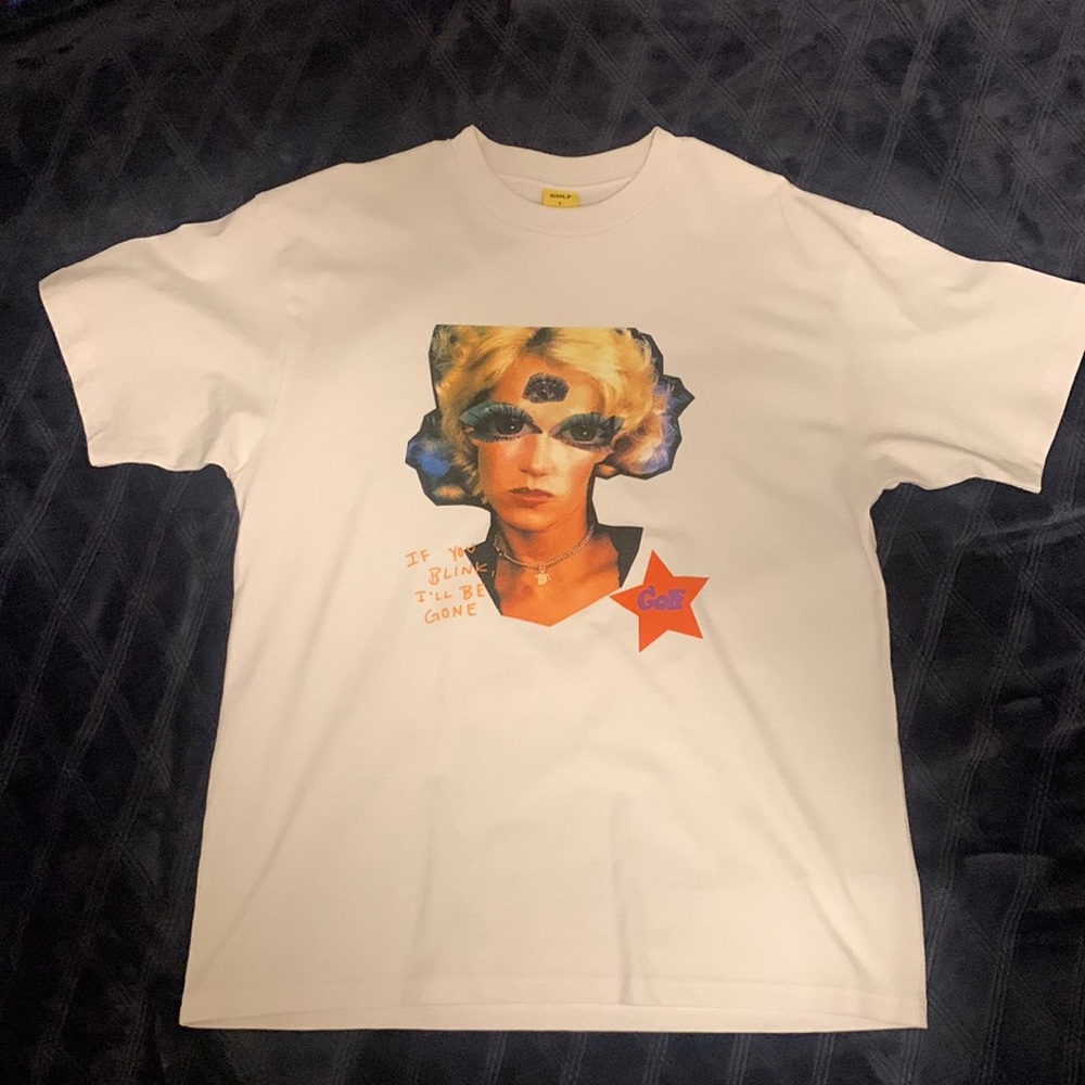White “If you blink, I’ll be gone” Tee
